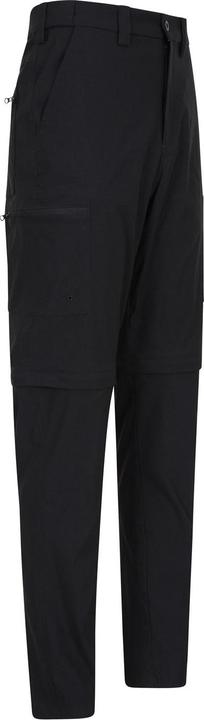 Actual product image Mountain Warehouse Mens Trek Stretch Convertible Trousers (44 D)