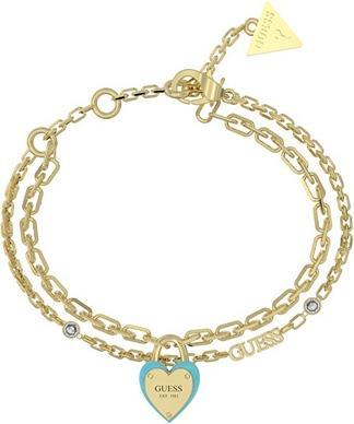 Produktbild Guess Stylish double bracelet All You Need is Love JUBB04206JWYGTQ - Length: 18.5 cm (18.50 cm)