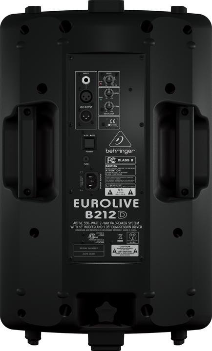 Produktbild Behringer Eurolive B212D PA Lautsprecher (Aktiv, 1x 280 W)