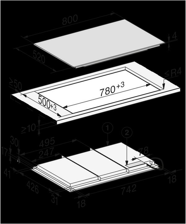 Actual product image Miele KM 7878-1 FL Diamond