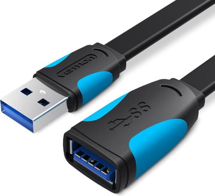 Immagine prodotto Vention Estensore USB 3.0 a tariffa flat VAS-A13-B200 2m nero (2 m, USB 2.0)