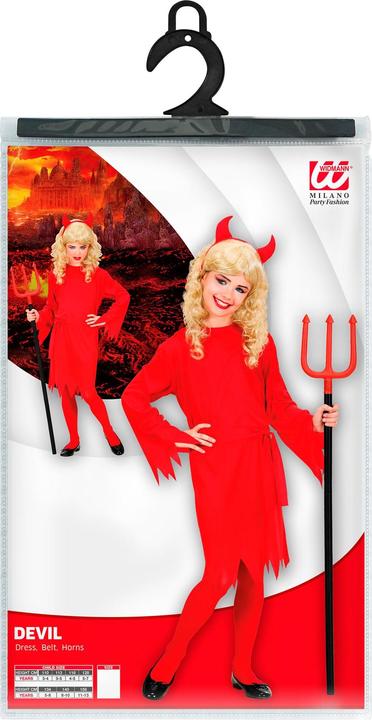Actual product image Widmann Children costume she-devil (158)