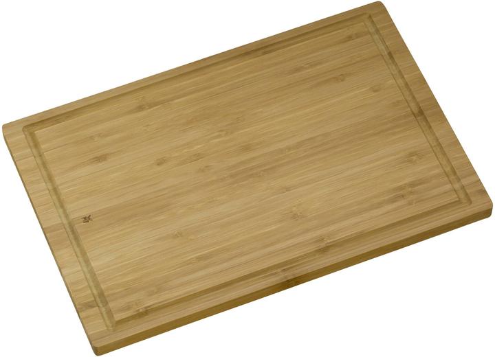Produktbild WMF Bambus natur Schneidebrett gross mit Saftrille – klingenschonend
