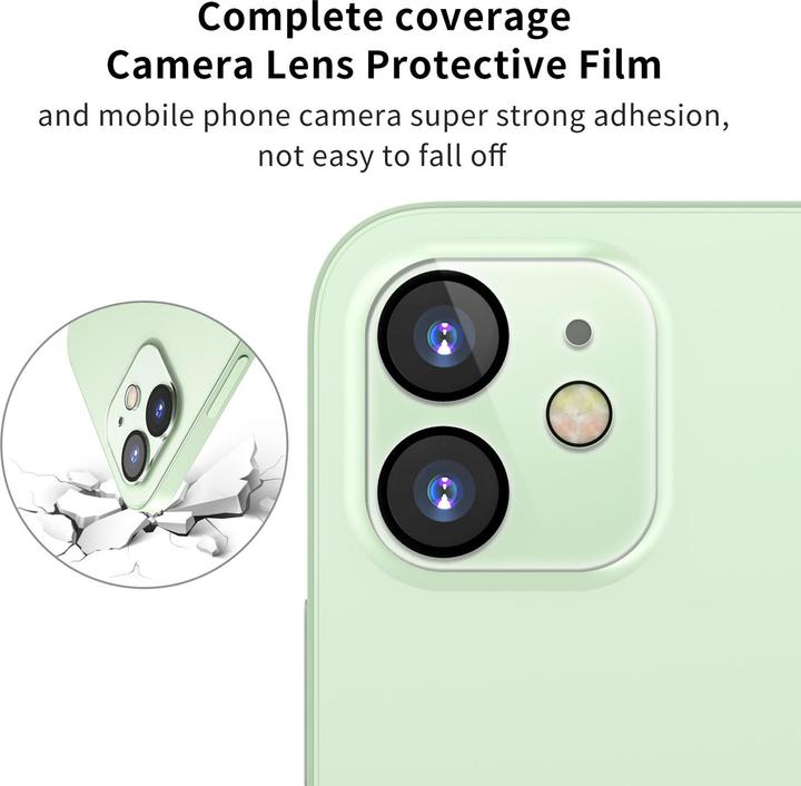 Image du produit Cadorabo Protection de l'objectif de l'appareil photo (1 pièce(s), Apple iPhone 12 mini)