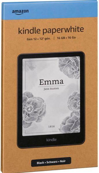 Actual product image Amazon Kindle Paperwhite (2024) 7 eReader - 16 GB, Black (7", 16 GB, Black)