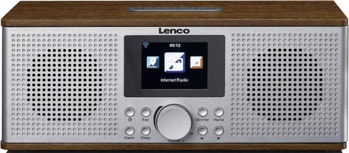 Actual product image Lenco DIR-170, DAB+ Internet Radio, Walnut (Web radio, DAB+, Bluetooth)
