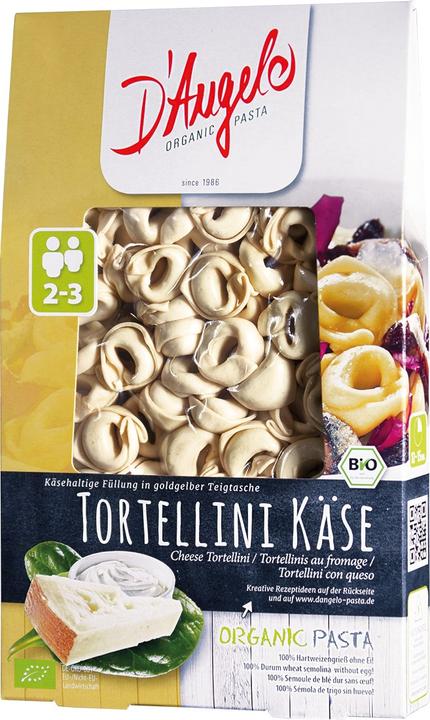 Image du produit D'Angelo Pasta Pasta Tortellini au fromage bio (250 g)