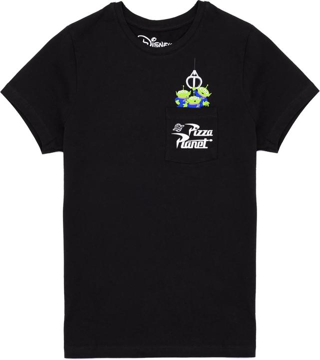 Actual product image Toy Story The Claw Pizza Planet T-shirt with pocket (XL)