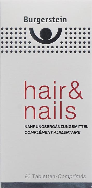 Actual product image Burgerstein Hair&Nails (90 Piece, Pills, 60 g)