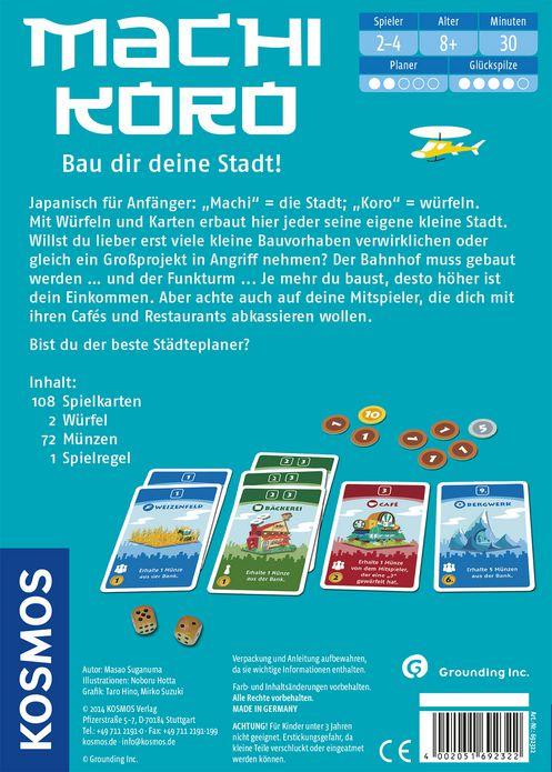 Produktbild Kosmos Machi Koro Bau dir deine Stadt (Deutsch)