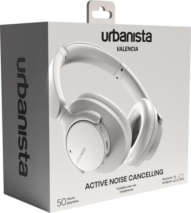 Image du produit Urbanista Valencia White (ANC, 50 h, Sans fil)