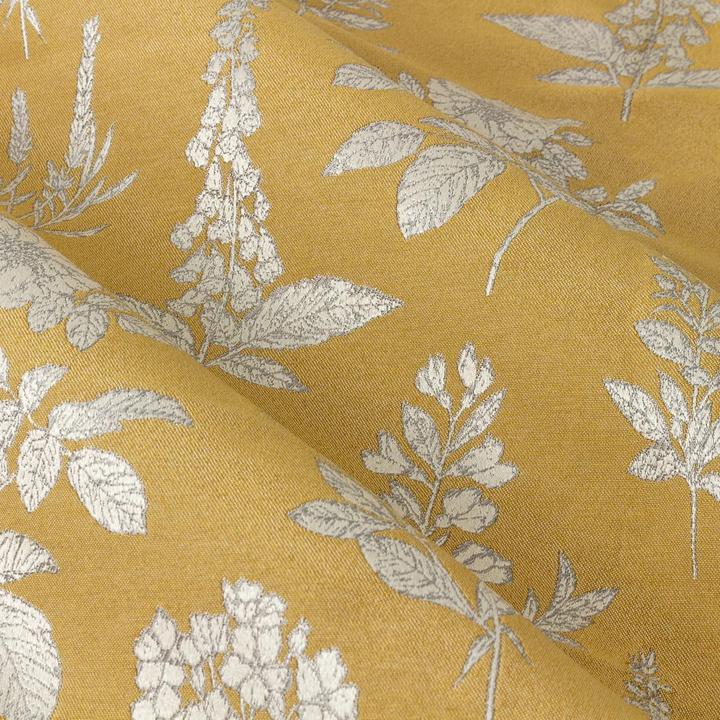 Actual product image Wylder Nature Sophia Jacquard Floral Eyelet Curtains (168 x 183 cm)