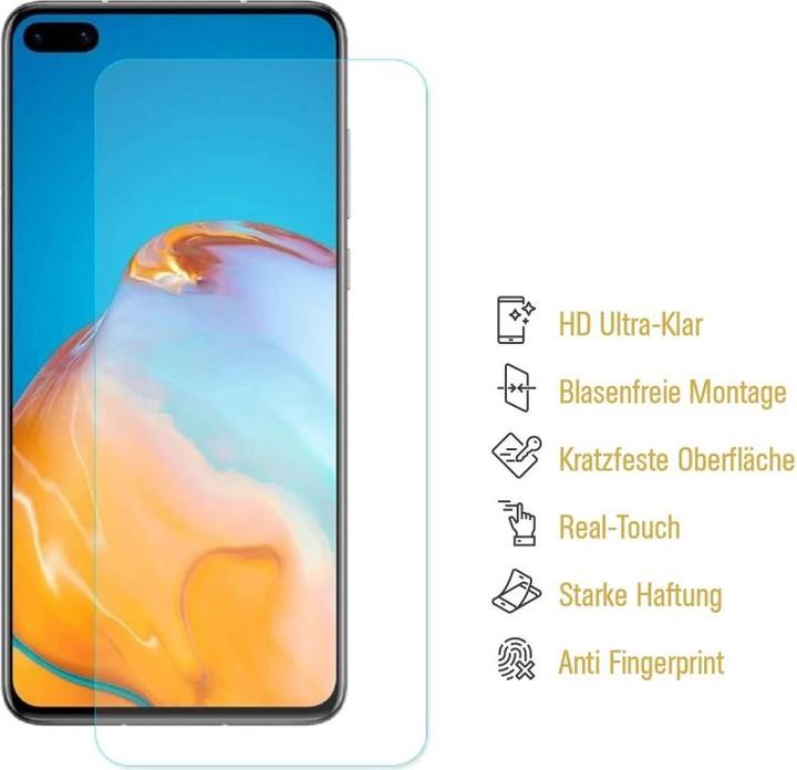 Produktbild Protectorking 3x Panzerfolie Anti-Shock HD Klar (3 Stück, Huawei P40)