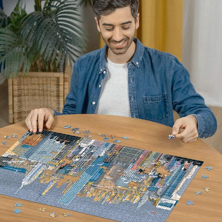 Actual product image Ravensburger Puzzle 12000784 I am New York - 1000 piece jigsaw puzzle for adults aged 14 and over (1000 pieces)