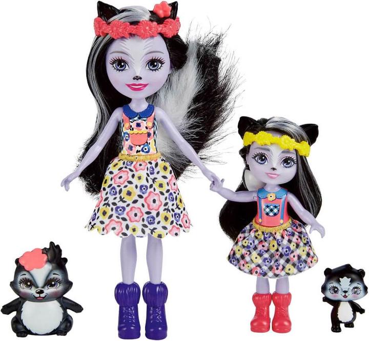 Image du produit Enchantimals Puppe + Little Sister Sort.