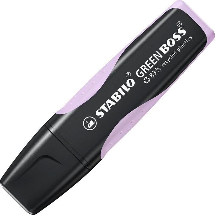 Produktbild STABILO GREEN BOSS Pastel Textmarker (Purple, 5 mm, 1 x)