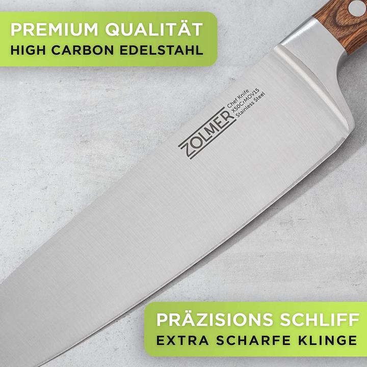 Produktbild Zolmer Extra scharfes Küchenmesser (20.50 cm)