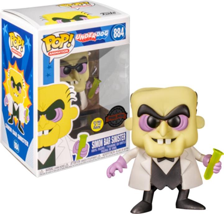 Immagine prodotto Funko POP! Underdog Simon Bar Sinister 884 SE Glow