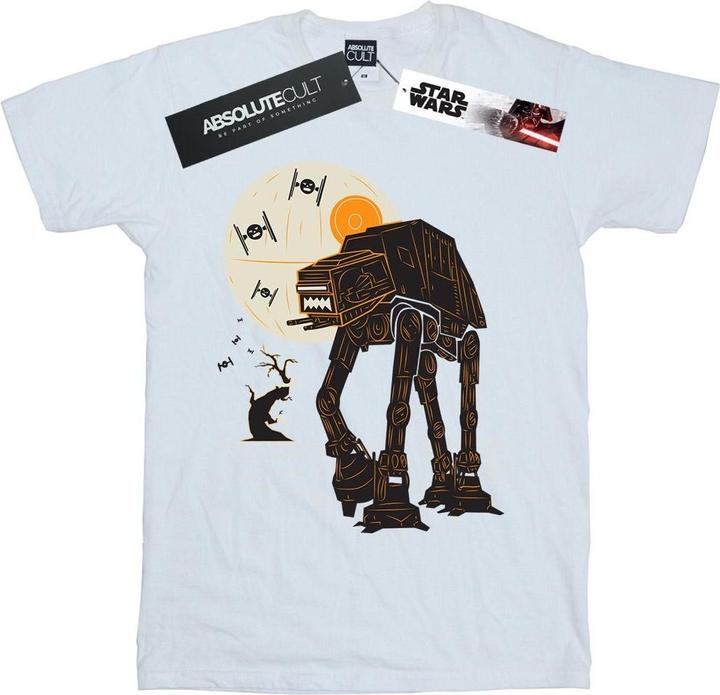 Immagine prodotto Star Wars Halloween AT AT Maglietta Ampia Donna (XL)