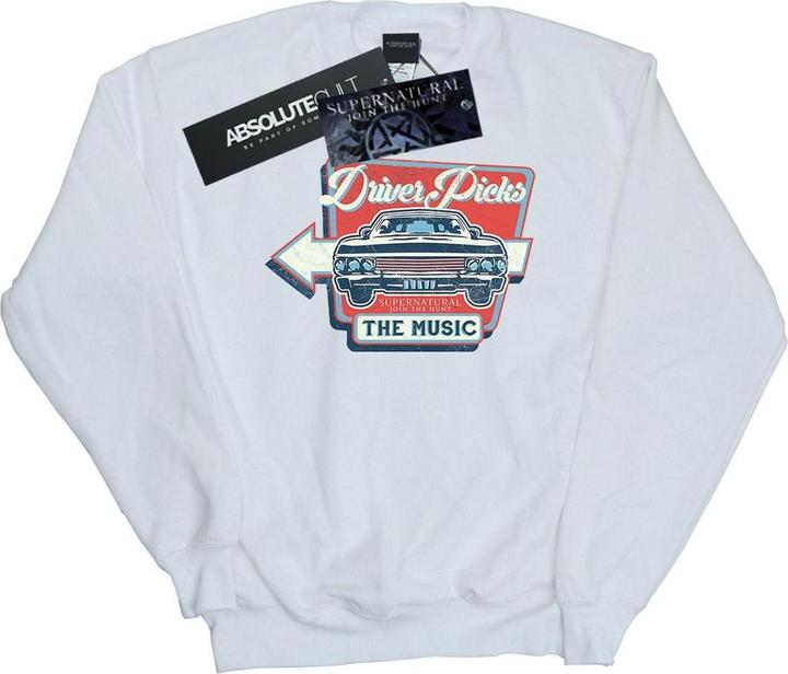 Produktbild Supernatural Driver Picks The Music Sweatshirt (S)