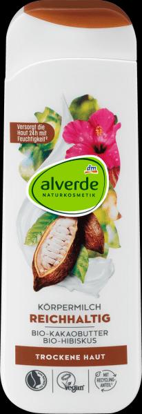 Produktbild dm alverde Körper-Milch (Körpermilch, 250 ml)