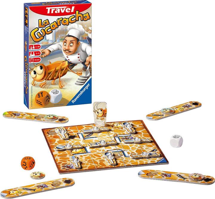 Immagine prodotto Ravensburger La Cucaracha Travel Gioco da viaggio (23414)