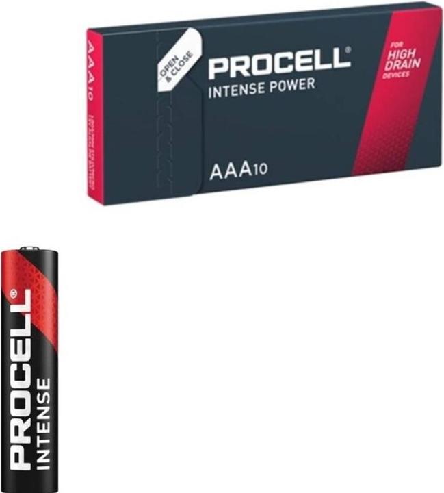 Image du produit Duracell Pile alcaline, Micro, AAA, LR03, 1.5V (10 pcs, AAA, 1222 mAh)
