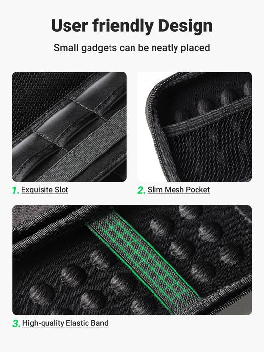 Produktbild Ugreen Kleine Tasche für Notebook, Netzteil, Kabel, Adapter und Zubehör