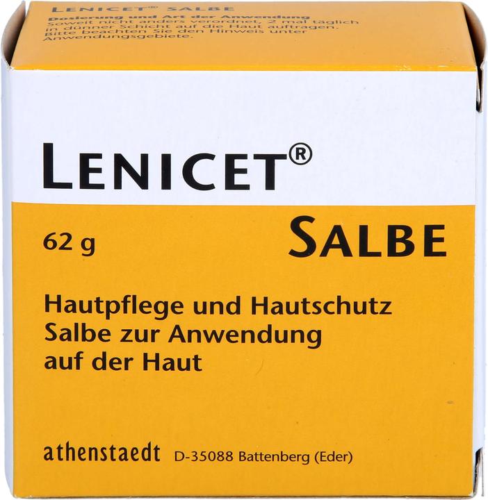 Produktbild Athenstaedt Lenicet Salbe zum Schutz der Haut, 62 g Salbe