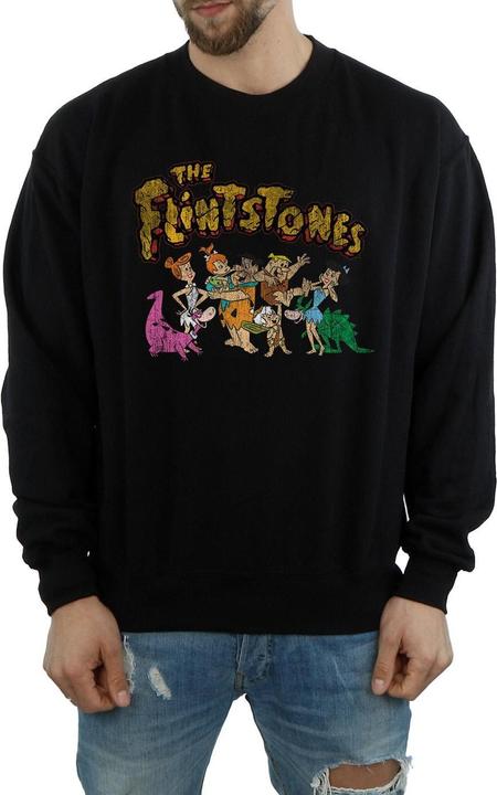 Produktbild The Flintstones Group Distressed Sweatshirt (S)