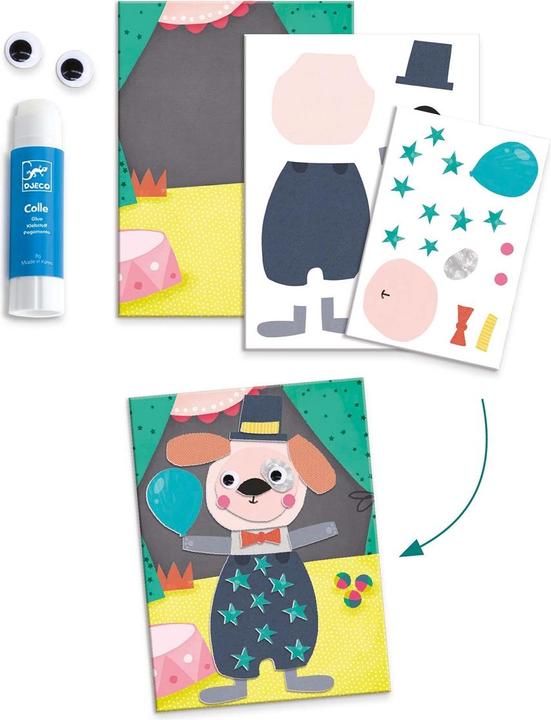 Image du produit Djeco Set créatif maisons d'animaux