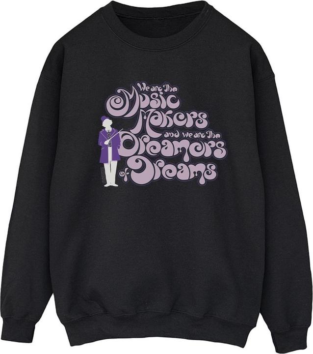 Immagine prodotto Willy Wonka & the Chocolate Factory Dreamers Text Felpa Donna (XXL)