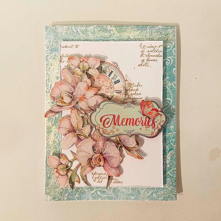 Image du produit Stamperia Film transfert Rub On "Orchids and Cats", Cat
