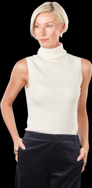 Produktbild Marc O'Polo Sleeveless Pullover Turtle Neck Creamy White (XL)