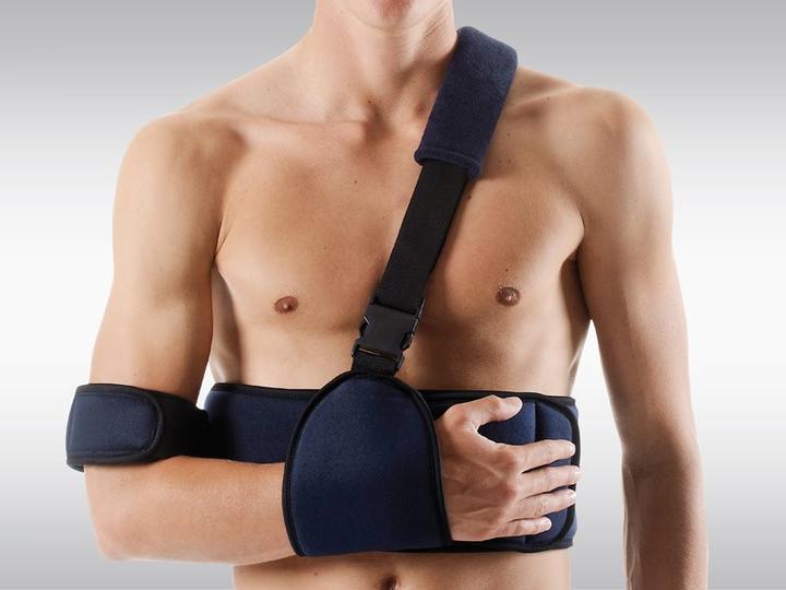 Produktbild Omnimed Ortho Omo Deluxe Schulterfix blau (One Size)