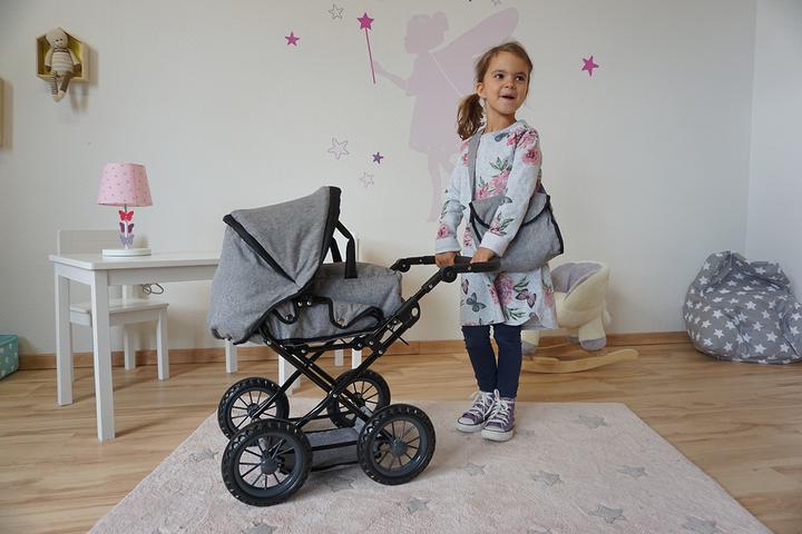 Produktbild Knorrtoys Puppenwagen Ruby - stone black