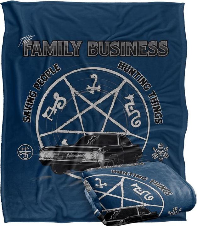 Produktbild Supernatural Decke Saving People Hunting Things (152 x 127 cm)