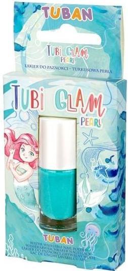 Produktbild Tuban Tubi Glam Nagellack – Türkis Perle (Türkis Perle, Farblack)