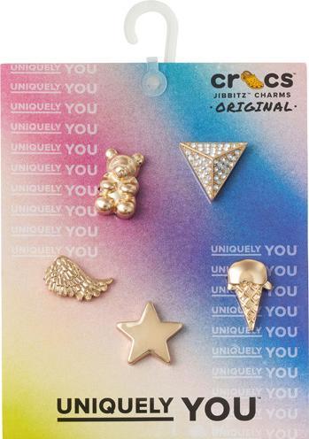 Actual product image Crocs Jibbitz Gold Icons (One size)
