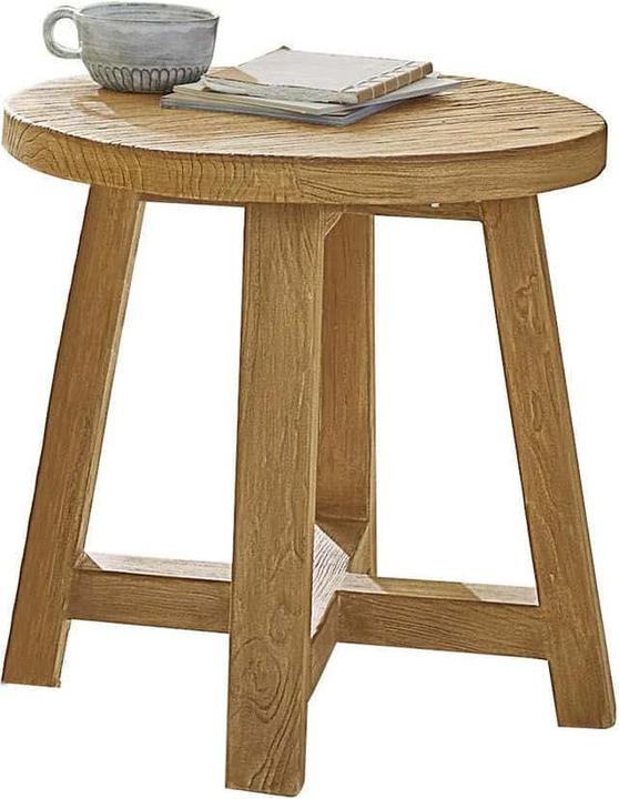 Produktbild Loberon Beistelltisch Gorivel braun (50 x 50 x 50 cm)