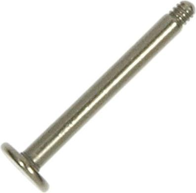 Actual product image Bijouteria 1.2mm Titanium piercing part (Titanium)