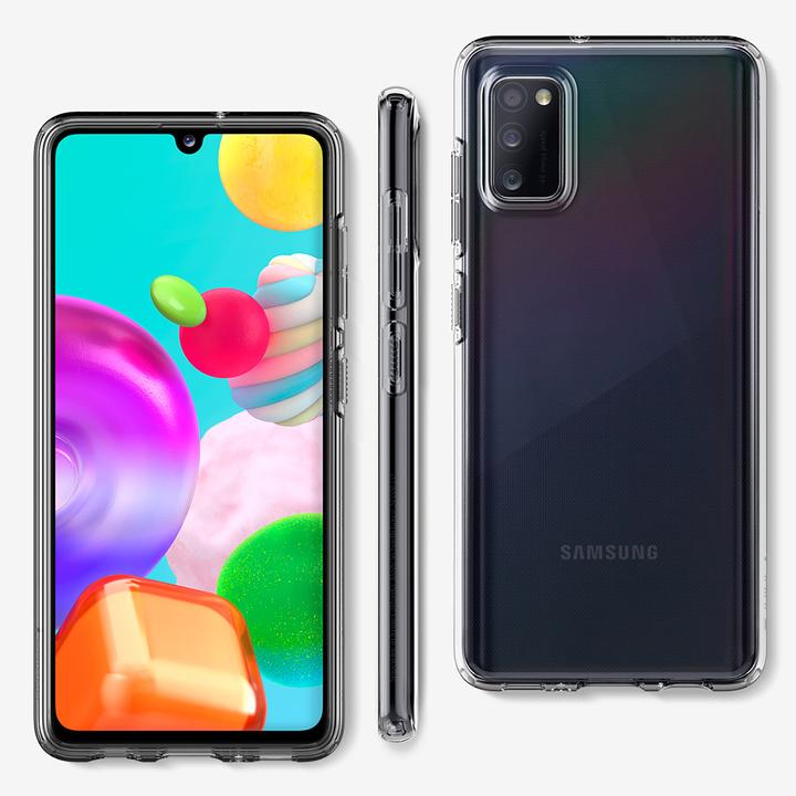 Actual product image Spigen ACS00876 Cell Phone Protective Case (6.1 inch) Cover (Samsung Galaxy A41)