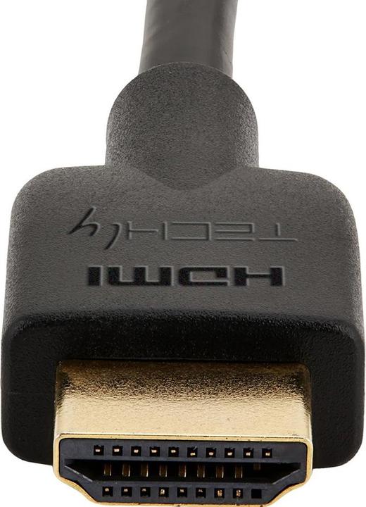 Produktbild Techly HDMI 4K 60Hz High Speed Anschlusskabel mit Ethernet schwarz 0.5m (0.50 m, HDMI)