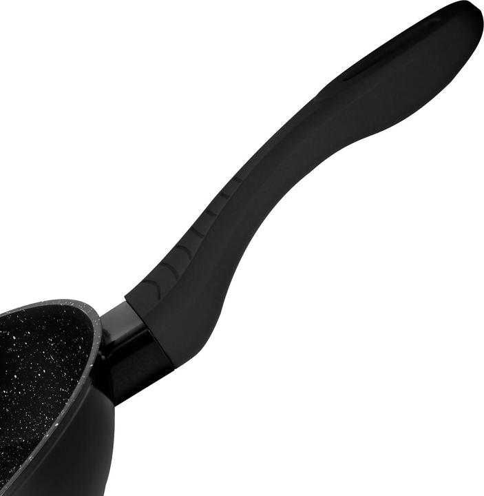 Immagine prodotto Cheffinger Set di 3 padelle con rivestimento effetto marmo e rivestimento antiaderente (28 cm, Padella per friggere, Alluminio)