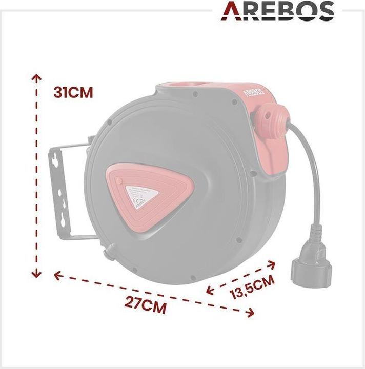 Produktbild Arebos Kabelaufroller (10 m)