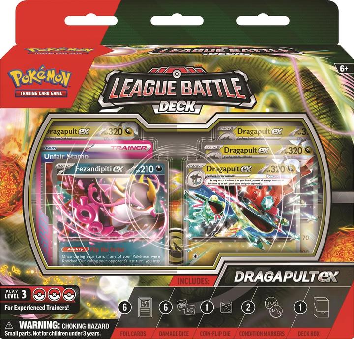 Actual product image Pokémon April League Battle Deck Dragapult (English, Deck)