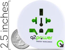 Actual product image Q2 Power Travel adapters