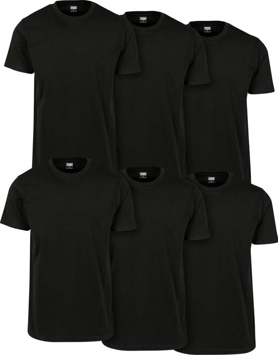 Produktbild Urban Classics Basic Tee 6-Pack (L)