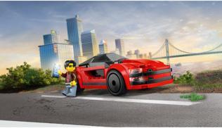 Produktbild LEGO Roter Sportwagen (60448, LEGO City)