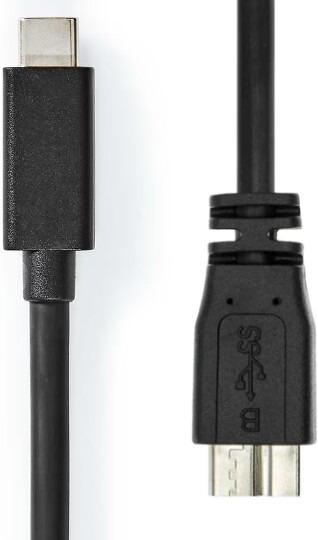 Fuj Tek USB-C 3.0 to Micro-B Cable, 5m (5 m, USB 3.0)